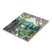 Tiffany-Fliesen Berglandschaft Fliese (Seite)