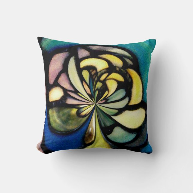 Tiffany Flow American Mojo Throw Kissen (Vorderseite)