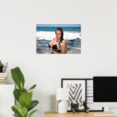 Tiffany Forni Beach Print Poster (Heimbüro)