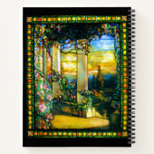 Tiffany-Glasfenster Notizblock (Rückseite)