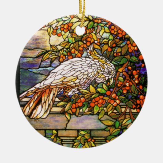 Tiffany - Glass Cockatoo Ornament (Vorne)