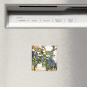 Tiffany Glass Wisteria Blume Bloral Magnet (In Situ (Geschirrspüler))