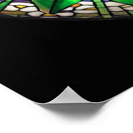 Tiffany Green Poster (Ecke)