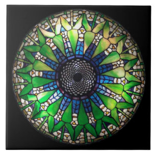 Tiffany grüne Keramikfliese