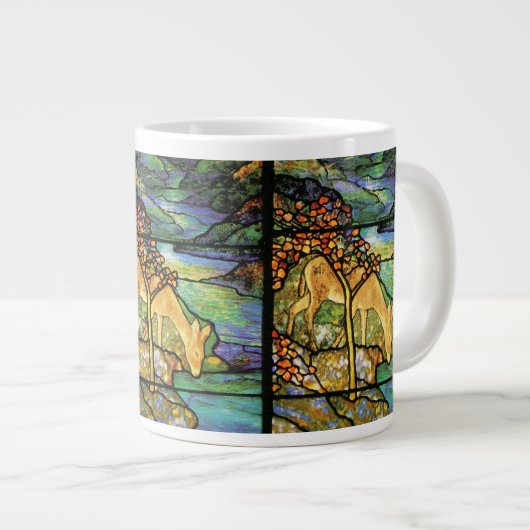 Tiffany-Hartglas-Tasse Jumbo-Tasse (Vorderseite Rechts)
