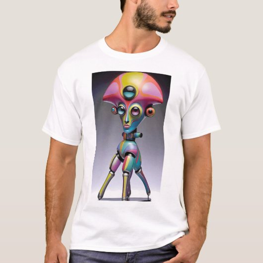 Tiffany Imp Ken Gage Pop Surrealismus T-Shirt (Vorderseite)