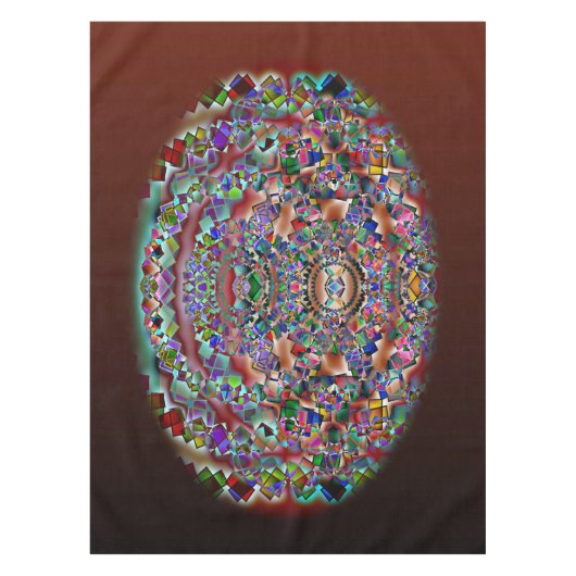 Tiffany-Iris, 2080r Tischdecke (Vorderseite)