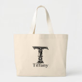 Tiffany Jumbo Stoffbeutel (Vorne)
