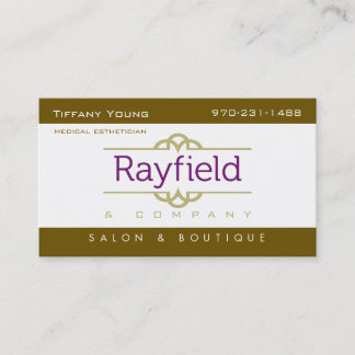 Tiffany-Junge-Visitenkarte Terminkarte