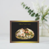 Tiffany Lamp Fine Art Postkarte (Stehend Vorderseite)
