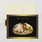 Tiffany Lamp Fine Art Postkarte (Vorne/Hinten)