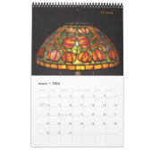 TIFFANY-LAMPEN KALENDER (Mär 2026)