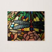 Tiffany naher hoher beflecktes puzzle (Horizontal)