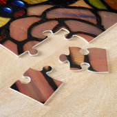 Tiffany naher hoher beflecktes puzzle (Seite)