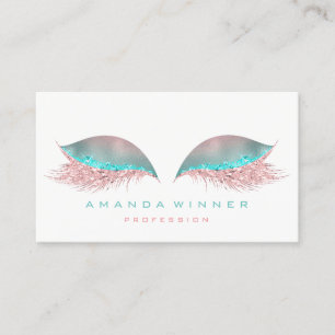 Tiffany rosa Ombre peitscht Terminkarte