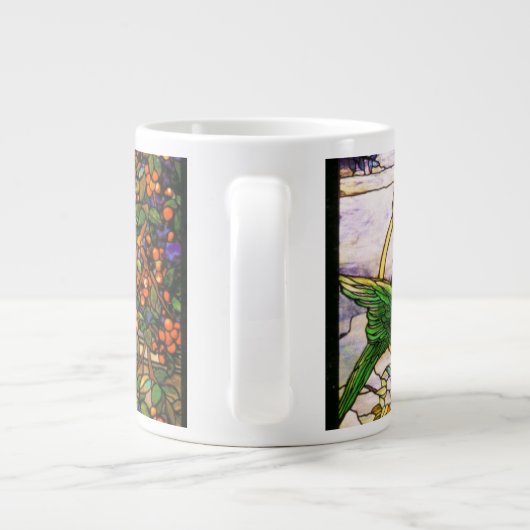 Tiffany-Steinglaspartikel Jumbo-Tasse (Rückseite)