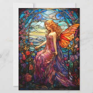 Tiffany Style verkleidetes Glas Magical Fairy