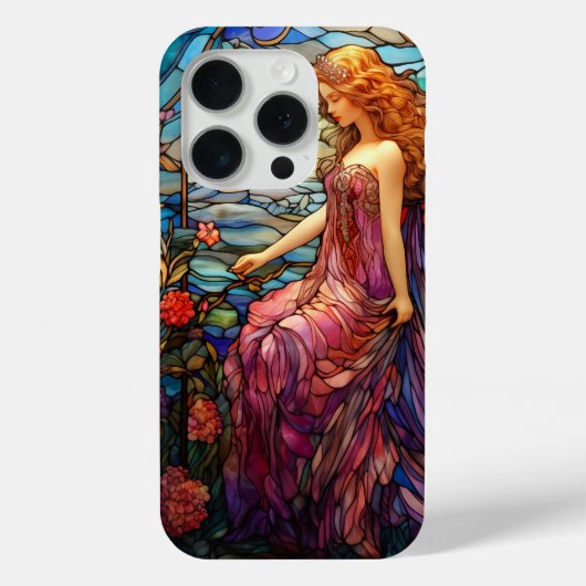 Tiffany Style verkleidetes Glas Magical Fairy Case-Mate iPhone Hülle (Rückseite)