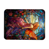 Tiffany Style verkleidetes Glas Magical Fairy Magnet (Horizontal)