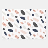 Tiffany Styles Collection Rose Gold & Navy Blue Geschenkpapier Set (Vorderseite 2)