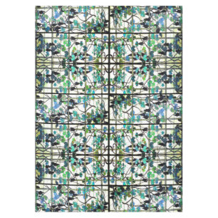 Tiffany-Trauben-Weinberg-Buntglas-Tischdecke Tischdecke