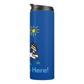 Tiffany und ihr Frisbee Thermosbecher (Nach rechts gedreht)