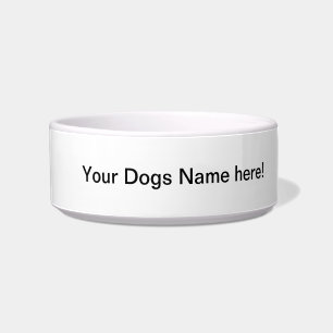 Tiffany und ihrem Frisbee Napf