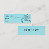 Tiffanys Chic Mini Visitenkarte (Vorne/Hinten)