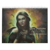 Tiffanys Reich-dunkler Fantasie-Kalender Kalender (Titelbild)