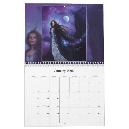 Tiffanys Reich-Fantasie-Kalender Kalender (Jan 2026)