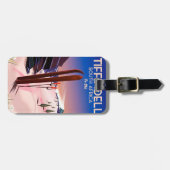 Tiffindell Südafrika Skiposter Gepäckanhänger (Vorderseite horizontal)