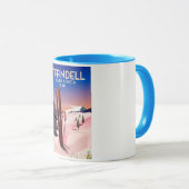 Tiffindell Südafrika Skiposter Tasse (VorderseiteRechts)