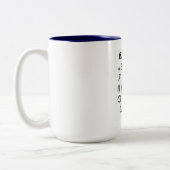 tifinagh Schale Zweifarbige Tasse (Links)