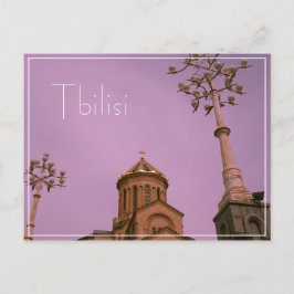 Tiflis Georgia City Sameba Architektur Postkarte
