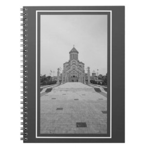 Tiflis Georgia Sameba City Architecture Notizblock