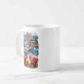 Tiflis Georgia Stadtansicht Kaffeetasse (Vorderseite Links)
