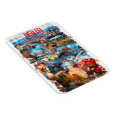 Tiflis Georgia Stadtansicht Magnet (Rechte Seite)