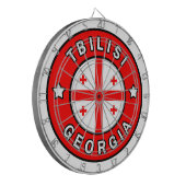 Tiflis Georgien Dartscheibe (Vorderseite Links)