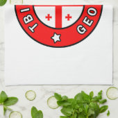 Tiflis Georgien Geschirrtuch (Gefaltet)