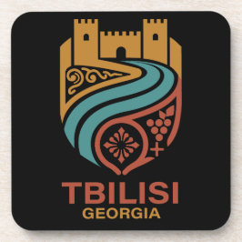 Tiflis Georgien Getränkeuntersetzer