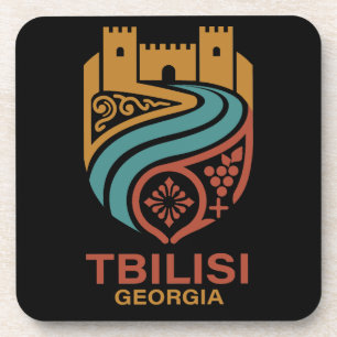 Tiflis Georgien Getränkeuntersetzer