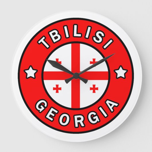 Tiflis Georgien Große Wanduhr (Vorderseite)