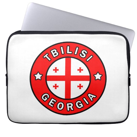 Tiflis Georgien Laptopschutzhülle (Vorderseite)