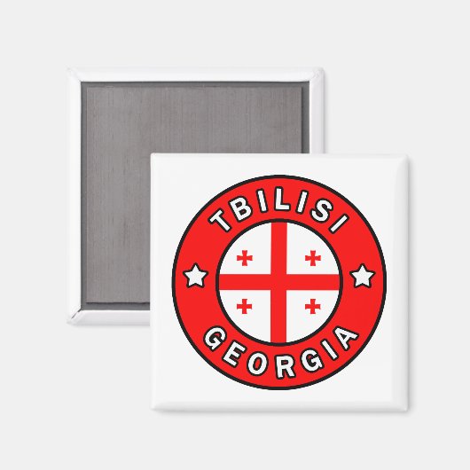 Tiflis Georgien Magnet (Vorderseite/Rückseite)