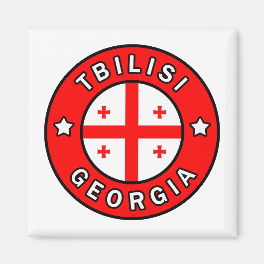 Tiflis Georgien Magnet (Vorne)
