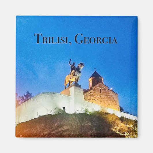Tiflis, Georgien Magnet – König Vakhtang Gorgasali (Vorne)