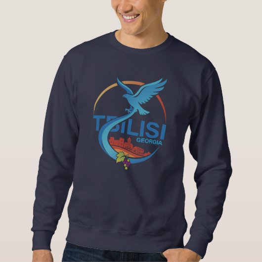 Tiflis Georgien Osteuropa Sweatshirt (Vorderseite)