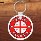 Tiflis Georgien Schlüsselanhänger (Vorderseite)