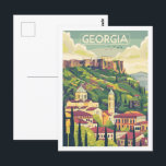 Tiflis Georgien Vintag Berühmter Reiseort Postkarte<br><div class="desc">Tiflis Georgien Vintag Berühmter Reiseort</div>