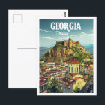 Tiflis Georgien Vintag Berühmter Reiseort Postkarte<br><div class="desc">Tiflis Georgien Vintag Berühmter Reiseort</div>
